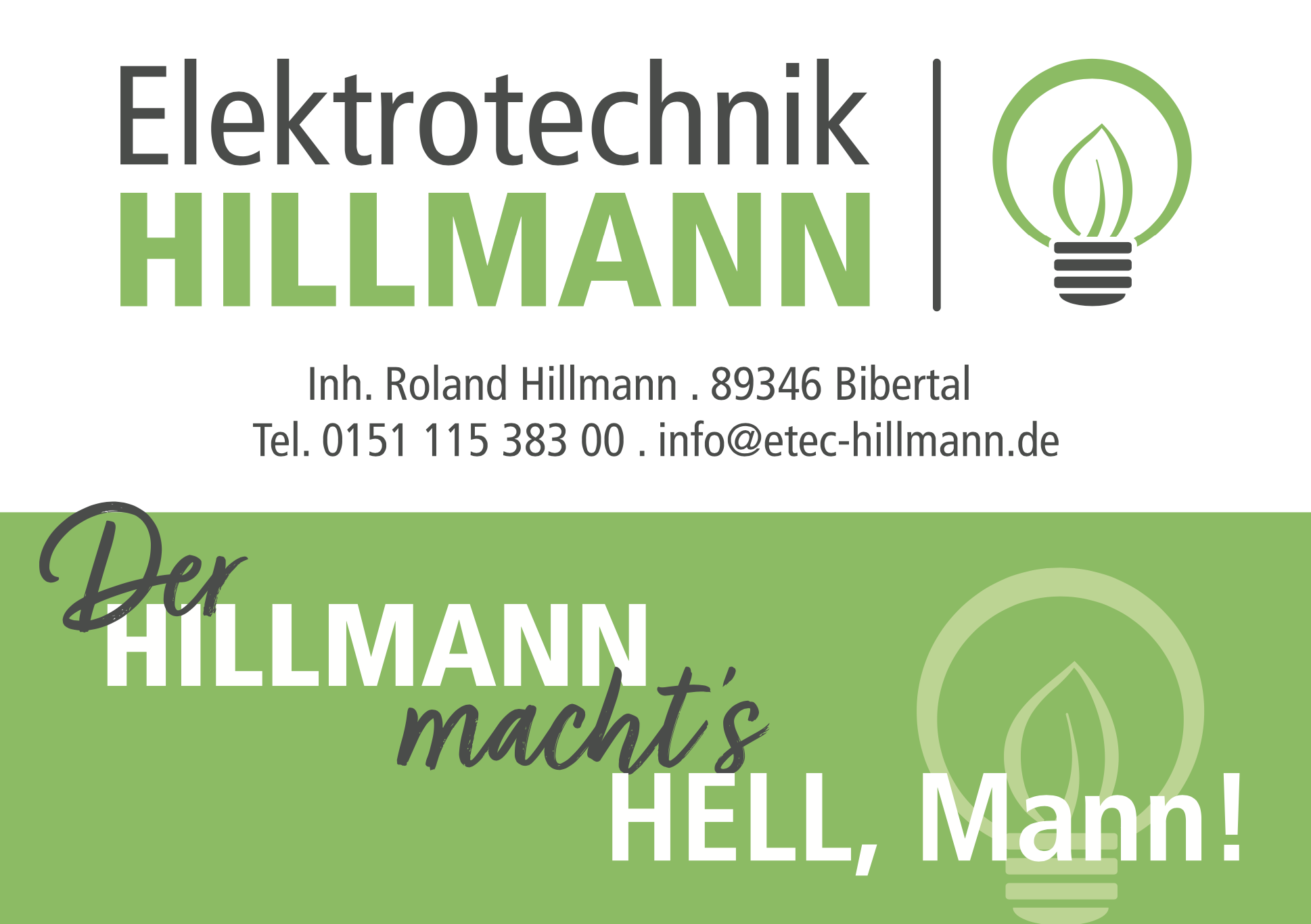 Logo Elektrotechnik Hillmann