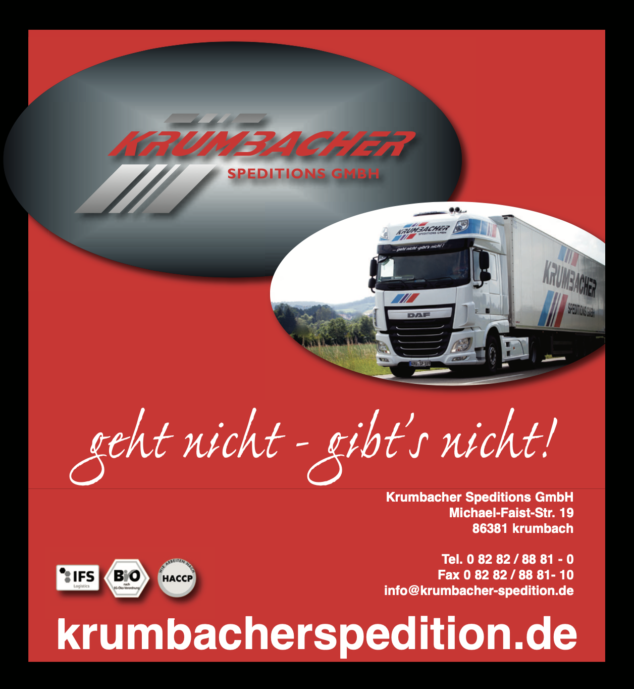 Logo Krumbacher Spedition